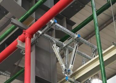 玉林该抗震支架的整体式支吊架结构协调性好